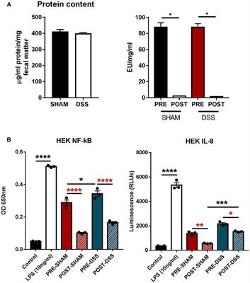 Mesenteric Lymphatic Alterations Observed During DSS Induced Intestinal Inflammation Are Driven in a TLR4-PAMP/DAMP Discriminative Manner